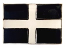 Cornwall Cornish Flag Metal