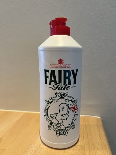 Fairy liquid bottle 2011 - liquid,