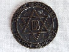 Vintage Dodge Brothers Metal Emblem Vehicle Car Medallion Nameplate Small