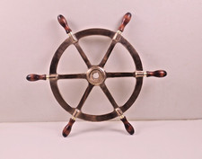Antique Brass Wood Nautical