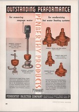 1939 Ad * Penberthy Injector Company * Outstanding Performance