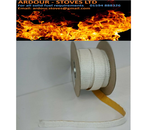 Flat self adhesive - flat, woodburner