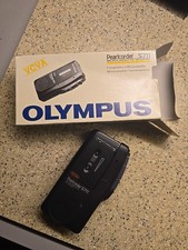 Olympus Pearlcorder S711 MicroCassette Voice Recorder Dictaphone Dictation Black