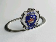 SOLID SILVER & ENAMEL MASONIC