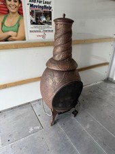 Elegant Cast Iron Chiminea