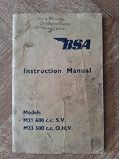Original 1961 BSA M21 M33