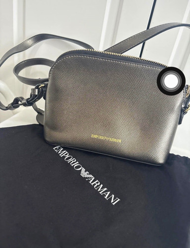 Emporio armani grey - grey, leather