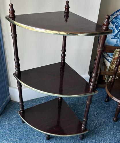 1980s mahogany corner - 1980s,