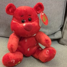 CHUBBLEY BEARS - HUGS - RED BEAR - RETIRED WITH  TAGS - MINT CONDITION