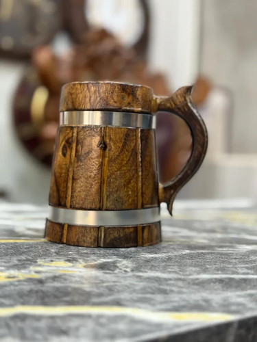 Handcrafted wooden beer - wooden,