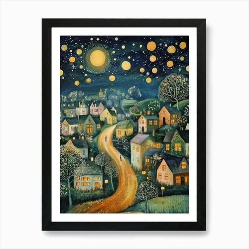 Gustav klimt print night - gustav,