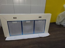 Belling BEL Farmhouse Chim 100PYR 100cm  Cooker Hood - Cream Missing Chimney Top