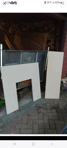 Marble fireplace surround and - marble,
