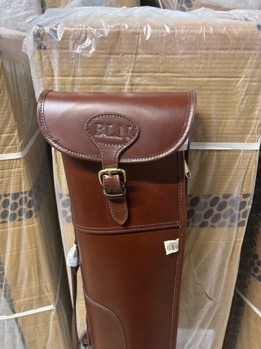 Premier leather gun - leather, up