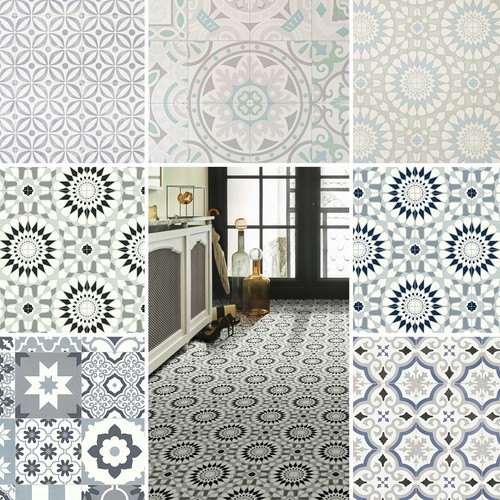 Samples patterned tiles - -,