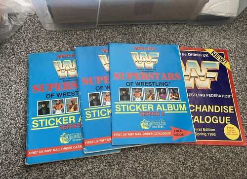 Wwf merlin 1991 sticker - wwf, albums