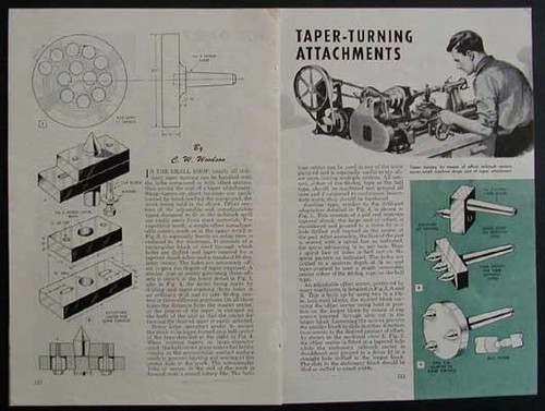Lathe taper turning - lathe,