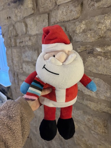 Father christmas soft toy - father,