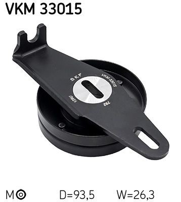 Ribbed belt deflection guide - belt, deflection/guide