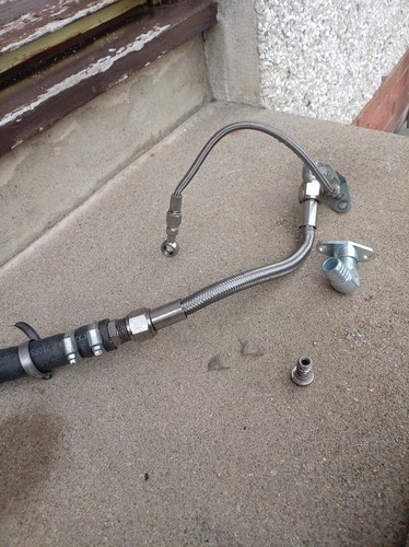 Turbo oil feed - oil, kit