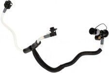 Between supply pump and fuel