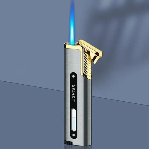 Straight blue jet - straight, gas