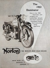 NORTON DOMINATOR ORIGINAL 1953