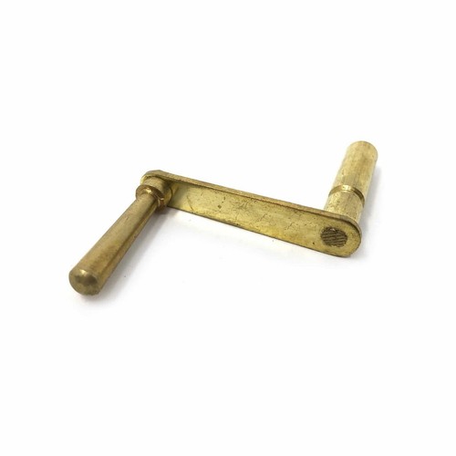 Clock crank key brass - crank, 3