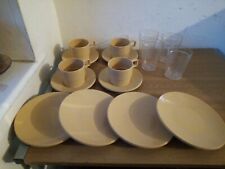 Evoware Melamine Cups Saucers Plates glasses Set 16 By Richard Daleman camping