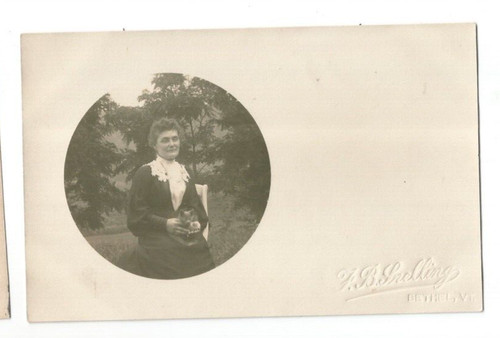 Rppc real photo postcard - postcard, cat