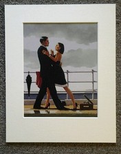 JACK VETTRIANO "ANNIVERSARY WALTZ" MOUNTED ART PRINT SINGLE MOUNT 