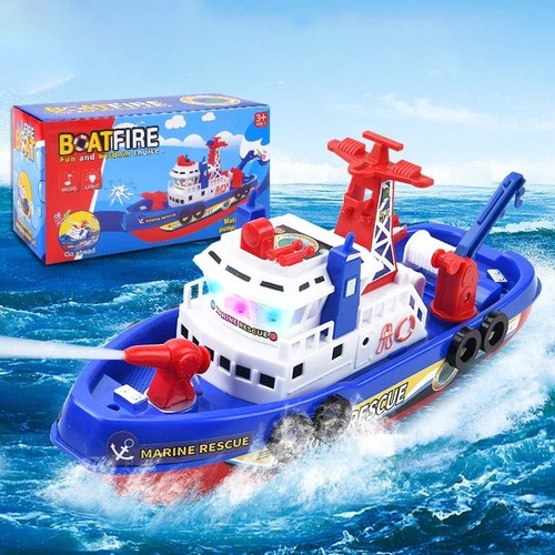 Kids electric fire boat toy - kids,