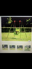 Foldable Nursery Toddler Baby Swing Adjustable Garden Outdoor Summer Play Fun!