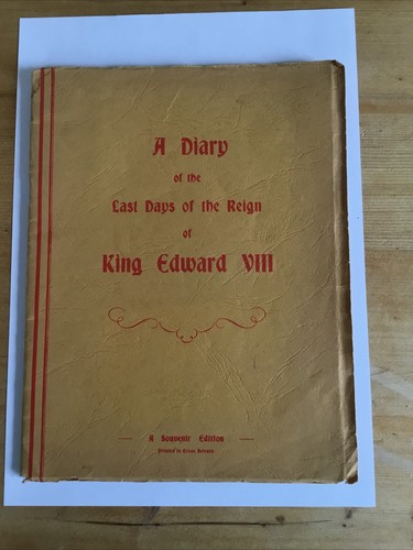 Rare diary the last days - diary,