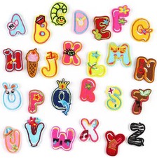 Kids Colour Letter Patch