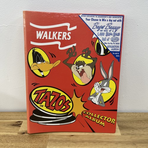 Vintage walkers crisps tazos - crisps,