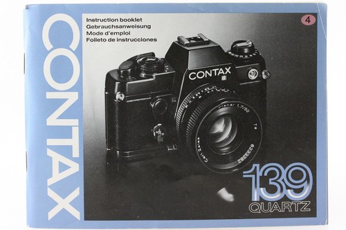 Manual contax 139 quartz - 139,