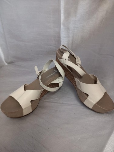 Clarks softwear wedge cream - clarks,