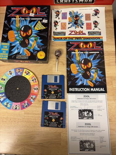 Commodore amiga zool - amiga, ninja