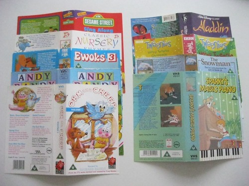 Children film vhs video - x,
