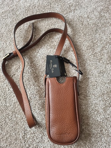 Massimo dutti brown - brown, leather