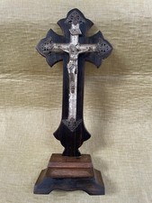 Antique french altar crucifix - antique,