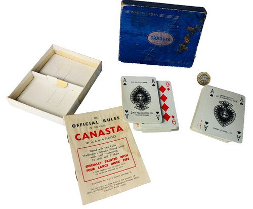 Playing cards game double deck - game,