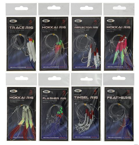 Packs mackerel feathers bass - packs,
