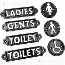 VINTAGE TOILETS DOOR SIGNS
