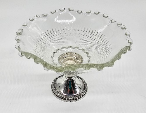 Sterling silver pedestal cut - pedestal,