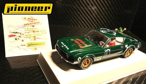 Pioneer slot car - car, mustang