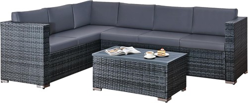 Seater rattan garden - 6,