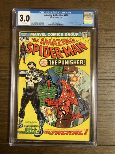 Amazing spider man 129 cgc - spider-man, #129