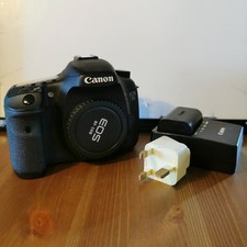 Canon EOS 7D 18.0 MP Digital SLR Camera - Black (Body Only)  2x Batteries